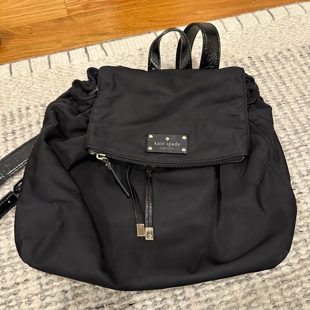 Kate Spade Elegant Black Backpack